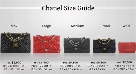 chanel classic size 23